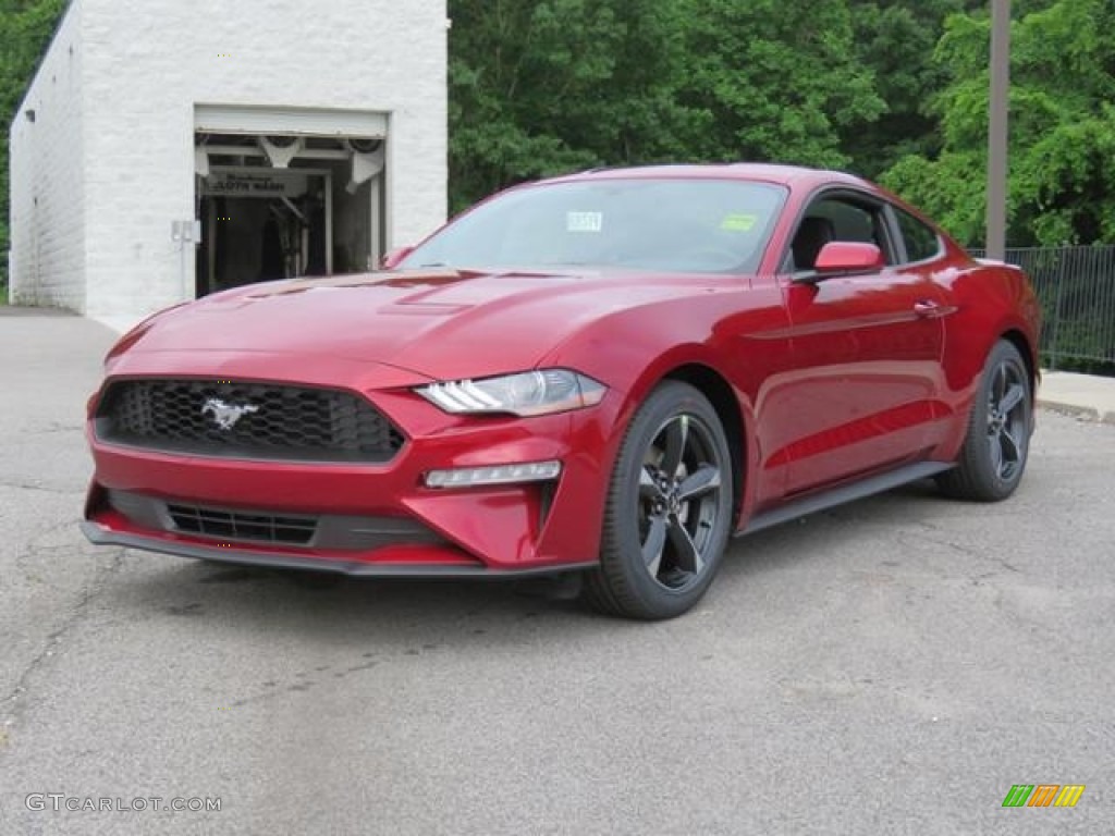 2018 Mustang EcoBoost Fastback - Ruby Red / Ebony photo #3