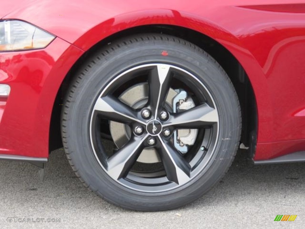 2018 Ford Mustang EcoBoost Fastback Wheel Photo #127505501