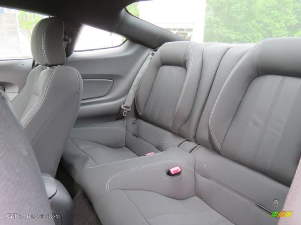 Ebony Interior 2018 Ford Mustang EcoBoost Fastback Photo #127505528