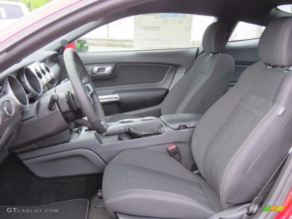 2018 Ford Mustang EcoBoost Fastback Front Seat Photo #127505543