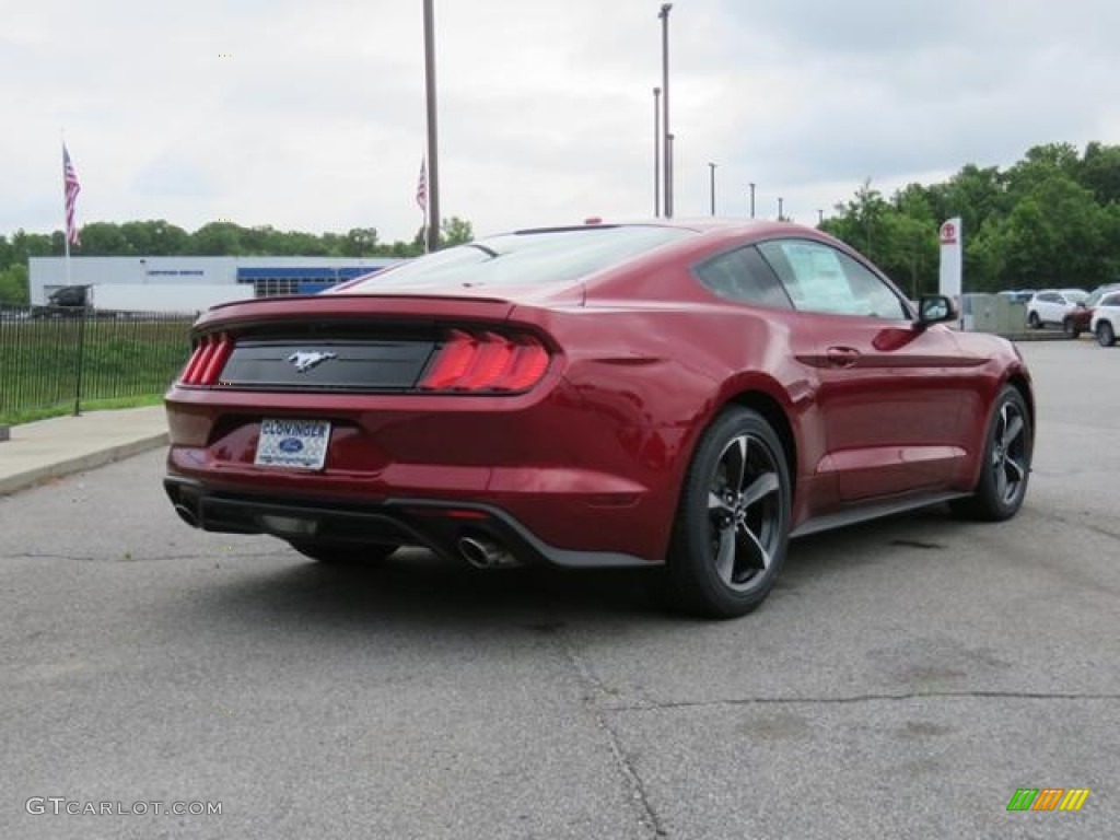 2018 Mustang EcoBoost Fastback - Ruby Red / Ebony photo #22