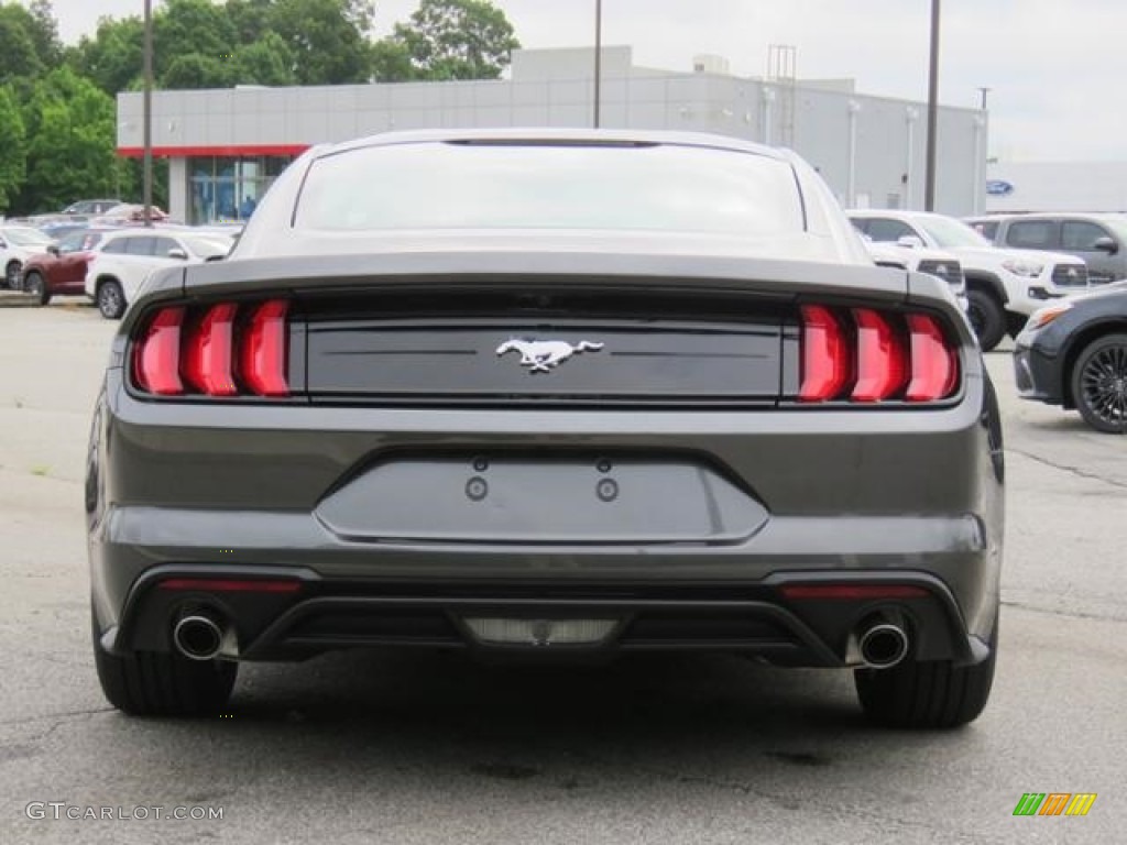2018 Mustang EcoBoost Fastback - Magnetic / Ebony photo #22