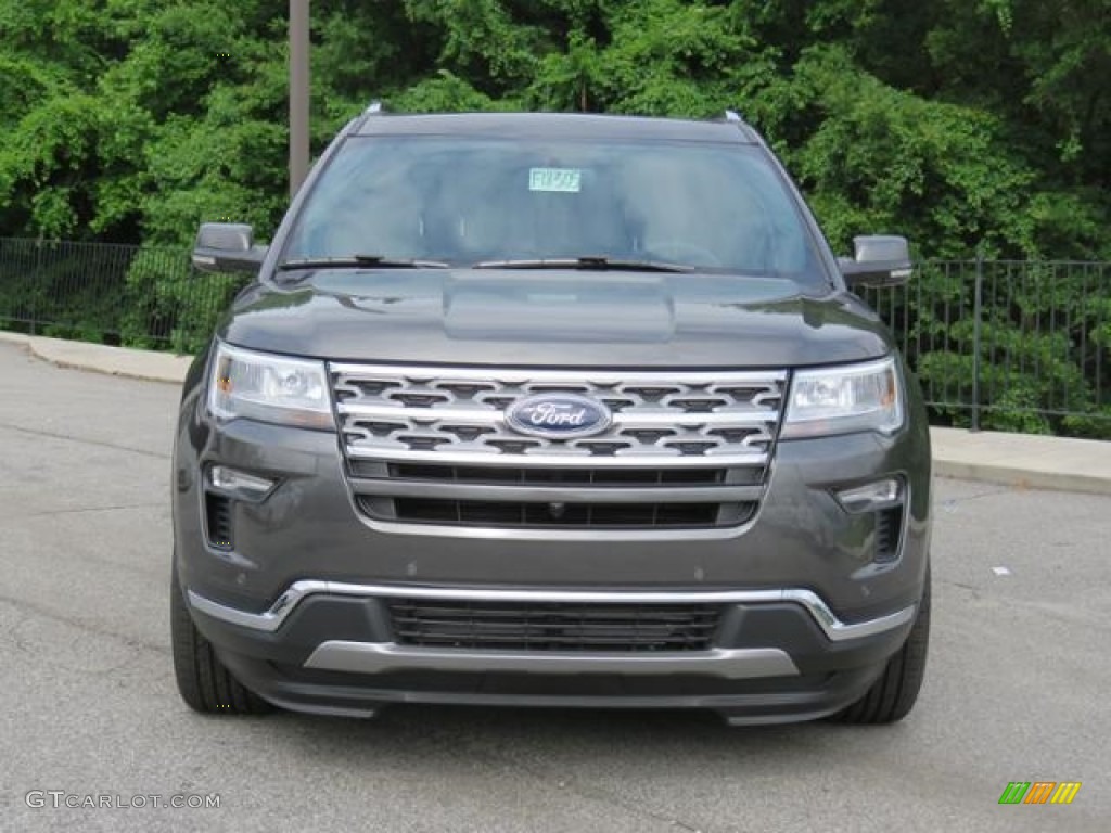 2018 Explorer Limited - Magnetic Metallic / Ebony Black photo #2