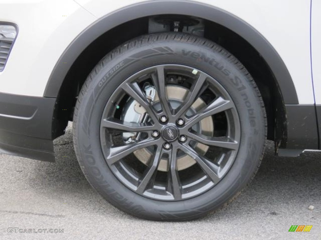 2018 Explorer XLT 4WD - White Platinum / Ebony Black photo #4