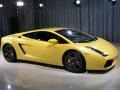Lamborghini Gallardo Coupe in Pearl Yellow (Giallo Midas), Yellow Brake Calipers.