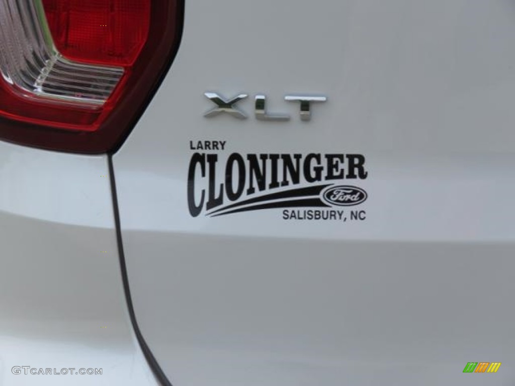 2018 Explorer XLT 4WD - White Platinum / Ebony Black photo #29