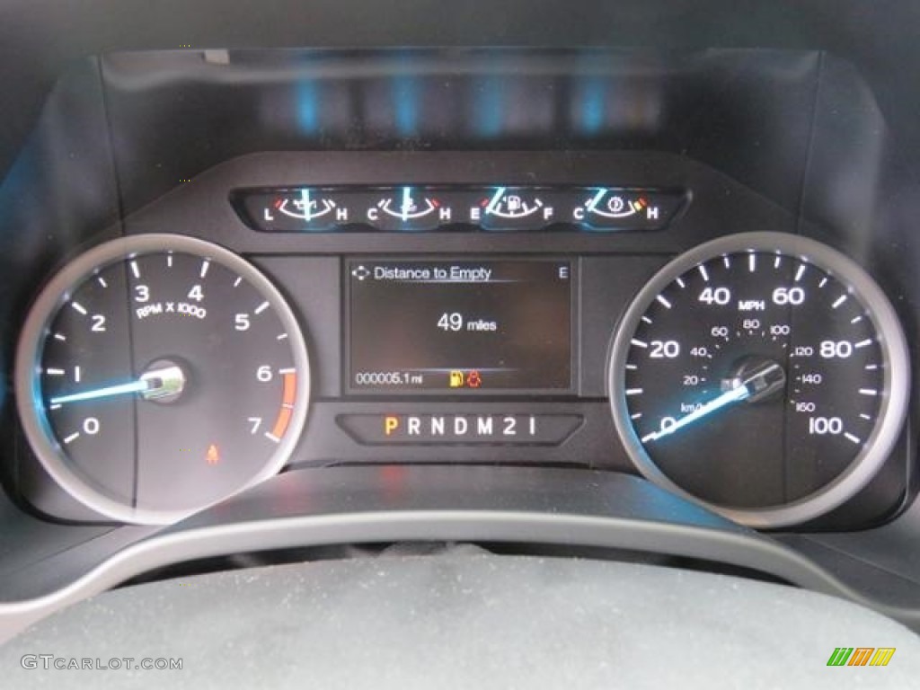 2018 F250 Super Duty XLT Crew Cab 4x4 - Blue Jeans / Earth Gray photo #11