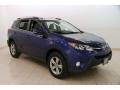 Blue Crush Metallic 2015 Toyota RAV4 XLE