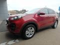 2018 Hyper Red Kia Sportage LX AWD  photo #8