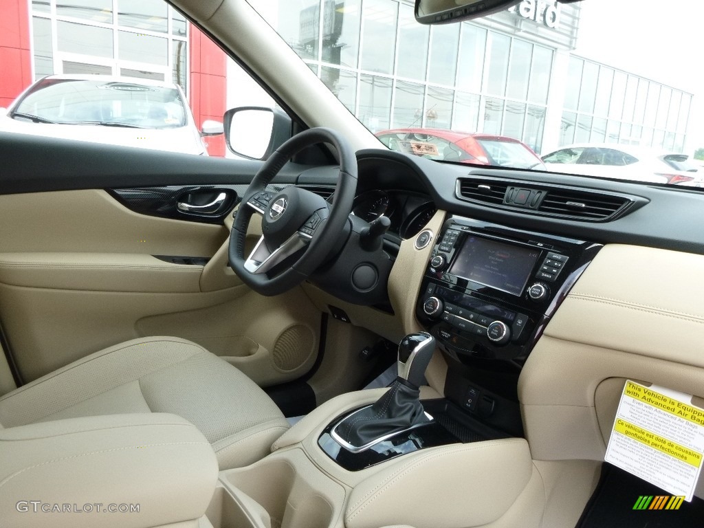 2017 Rogue SL AWD - Monarch Orange / Almond photo #11