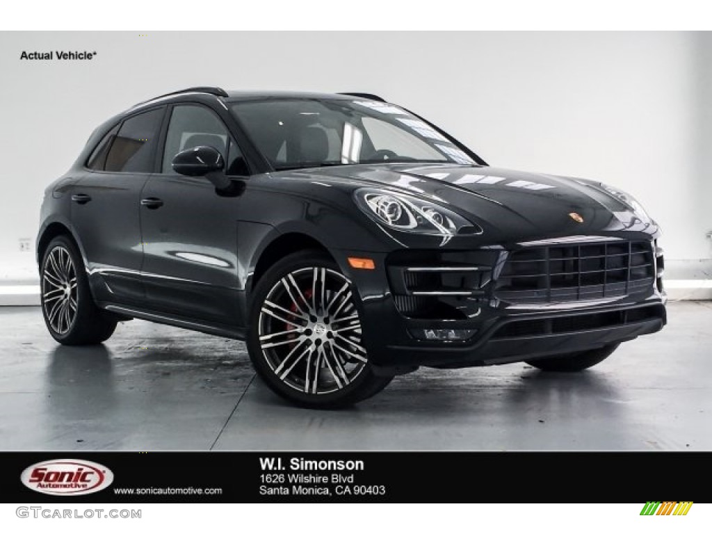 2017 Black Porsche Macan Turbo 127486320 Car Color