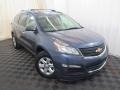 2014 Atlantis Blue Metallic Chevrolet Traverse LS  photo #5