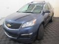 2014 Atlantis Blue Metallic Chevrolet Traverse LS  photo #7