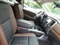 2018 Nissan Titan Platinum Reserve Black/Brown Interior Front Seat Photo
