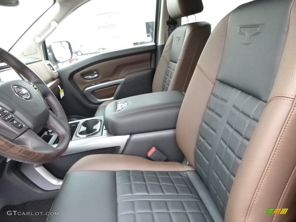 2018 Nissan Titan Platinum Reserve Crew Cab 4x4 Interior Color Photos