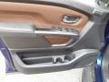 Platinum Reserve Black/Brown Door Panel Photo for 2018 Nissan Titan #127510868