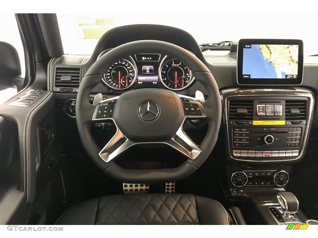 2018 Mercedes-Benz G 63 AMG designo Black Dashboard Photo #127511321