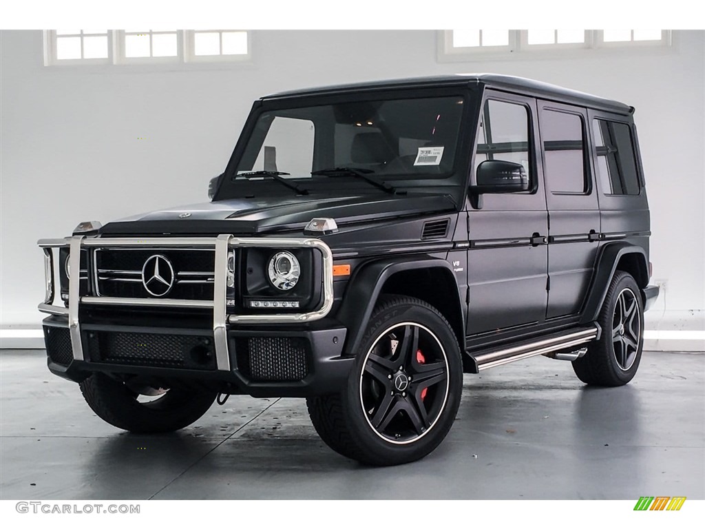 designo Night Black Magno (Matte) 2018 Mercedes-Benz G 63 AMG Exterior Photo #127511483