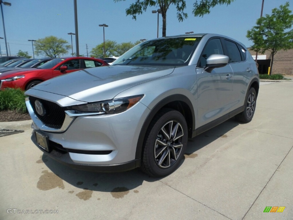 2018 CX-5 Touring AWD - Sonic Silver Metallic / Black photo #1