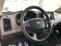 Jet Black/Dark Ash 2018 Chevrolet Colorado WT Extended Cab Steering Wheel