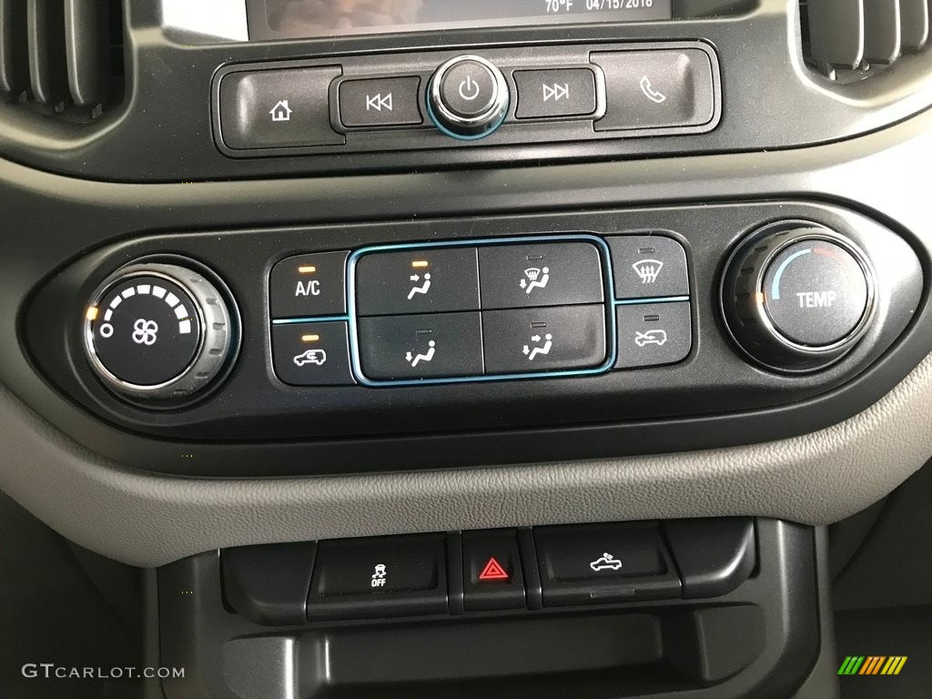 2018 Chevrolet Colorado WT Extended Cab Controls Photo #127514330