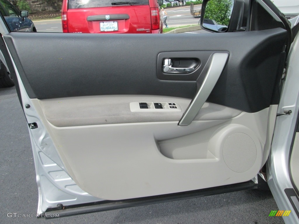 2010 Rogue S AWD - Silver Ice / Gray photo #13