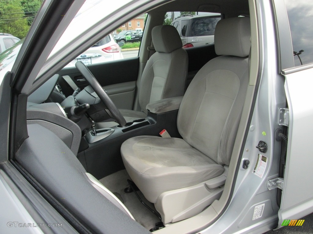 2010 Rogue S AWD - Silver Ice / Gray photo #15
