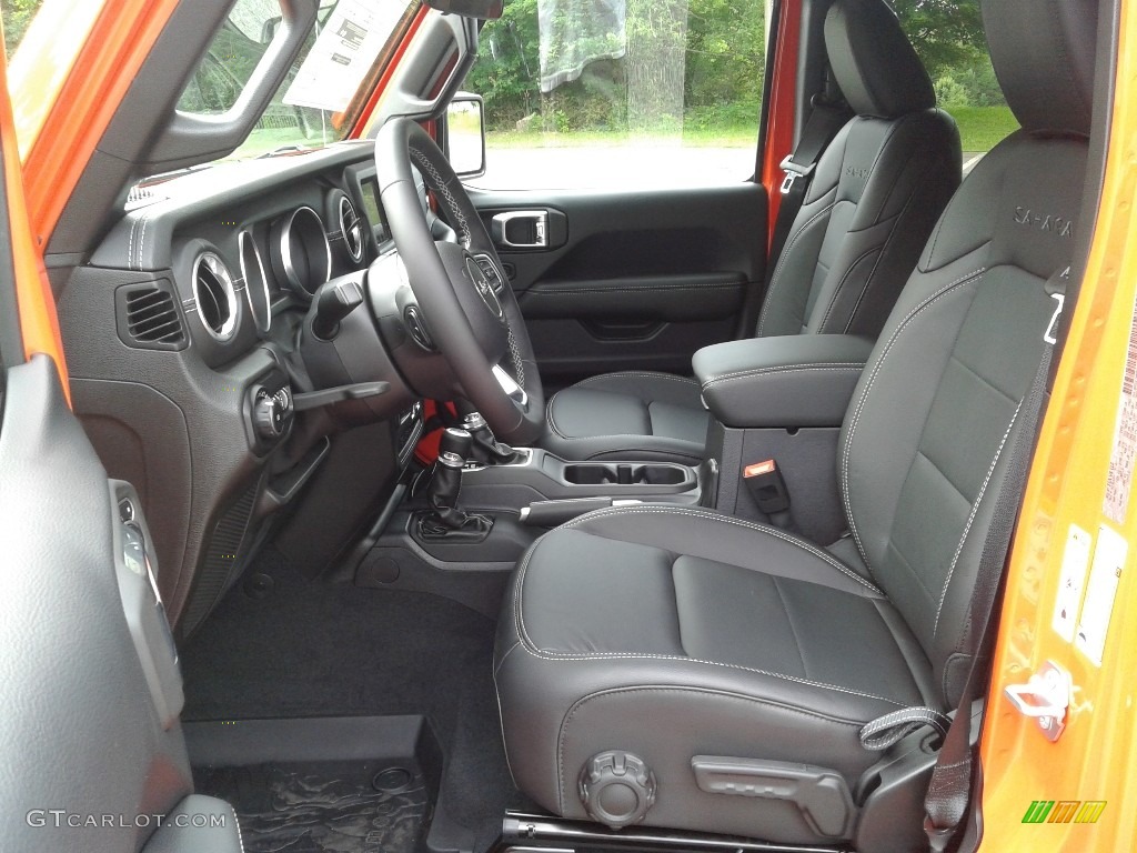 Black Interior 2018 Jeep Wrangler Unlimited Sahara 4x4 Photo #127514486