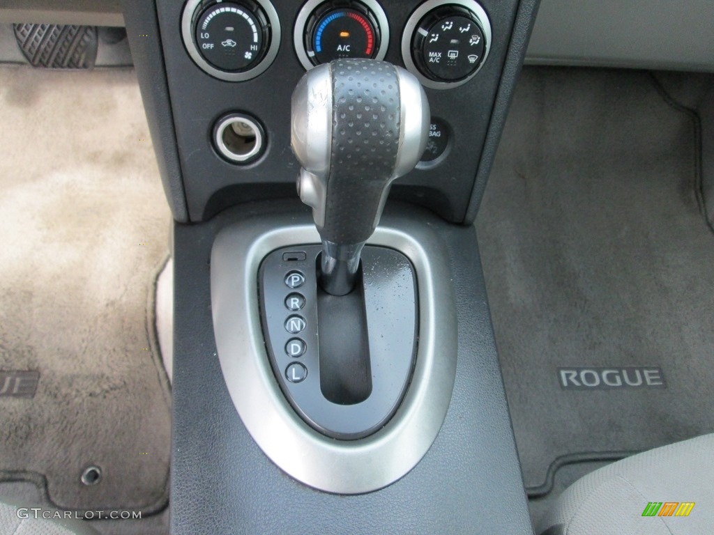2010 Rogue S AWD - Silver Ice / Gray photo #25
