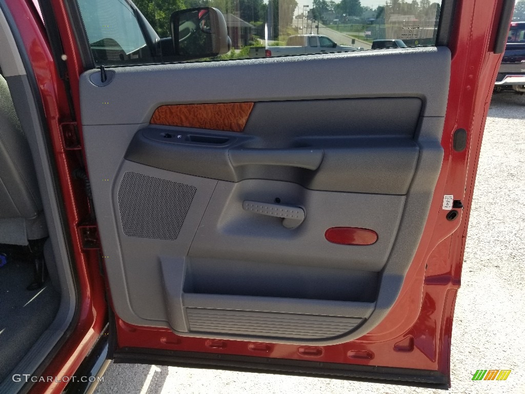 2006 Ram 1500 SLT Mega Cab 4x4 - Flame Red / Medium Slate Gray photo #10