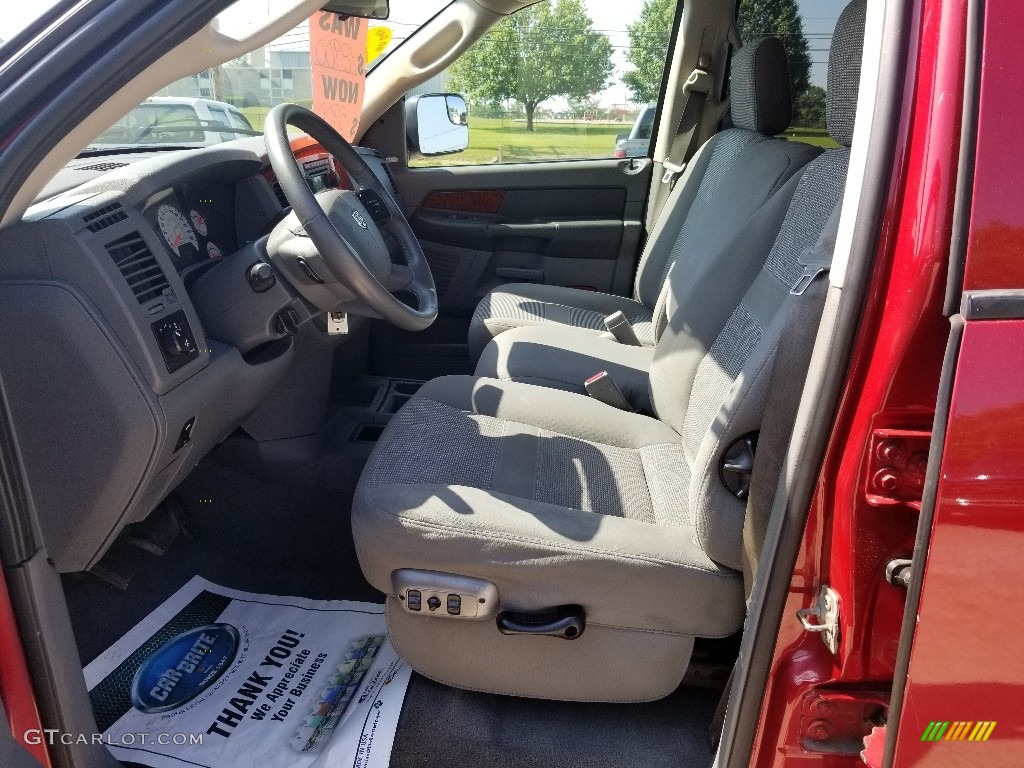 2006 Ram 1500 SLT Mega Cab 4x4 - Flame Red / Medium Slate Gray photo #20