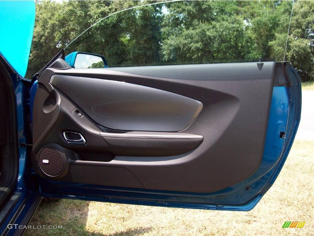 2010 Camaro SS/RS Coupe - Aqua Blue Metallic / Black photo #16