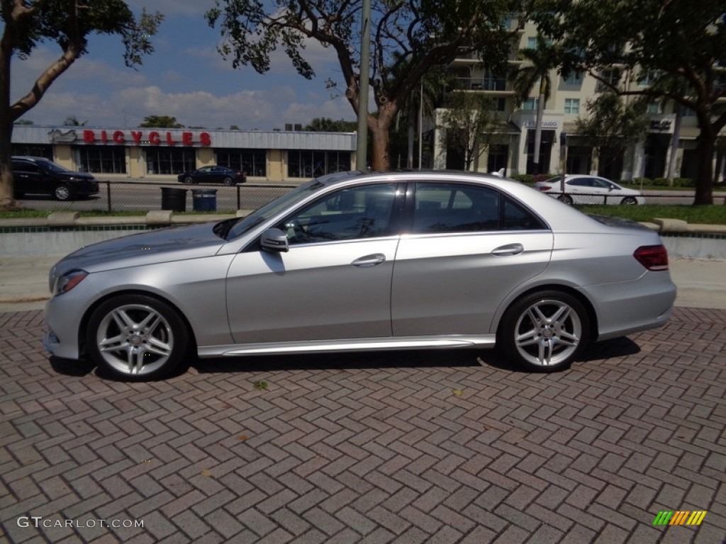 2014 E 350 Sedan - Iridium Silver Metallic / Gray/Dark Gray photo #3