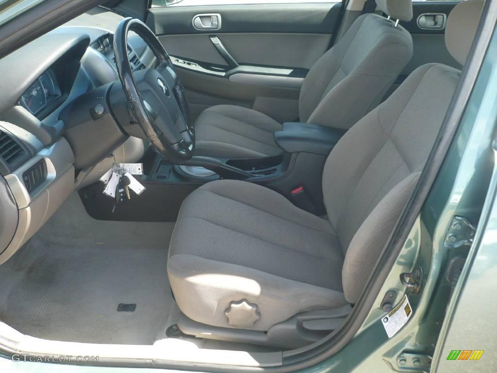 2004 Galant ES - Machine Green Metallic / Creme photo #9