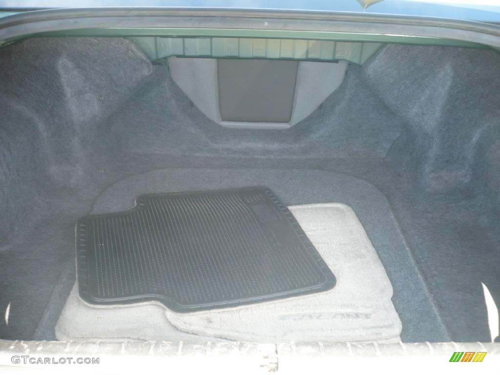 2004 Galant ES - Machine Green Metallic / Creme photo #11