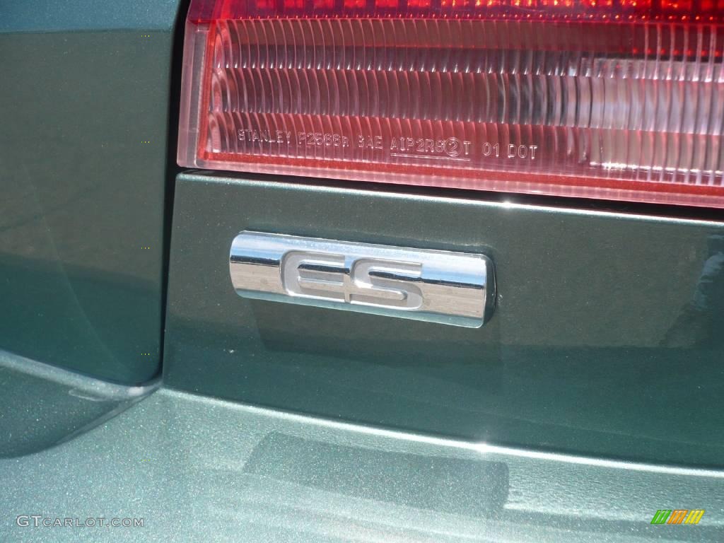 2004 Galant ES - Machine Green Metallic / Creme photo #13