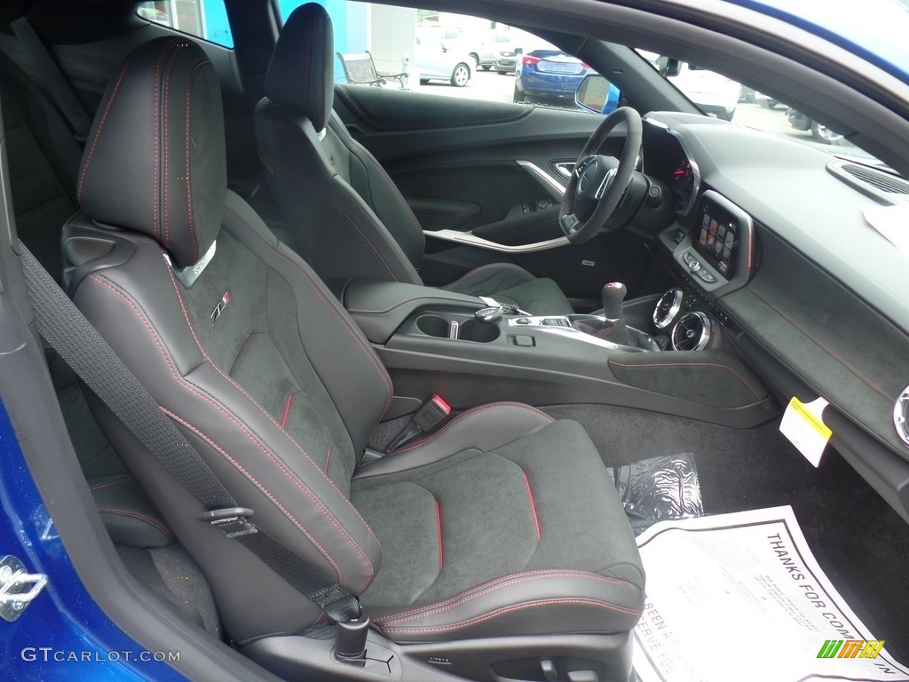 Jet Black Interior 2018 Chevrolet Camaro ZL1 Coupe Photo #127518206