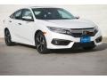 White Orchid Pearl 2018 Honda Civic Touring Sedan