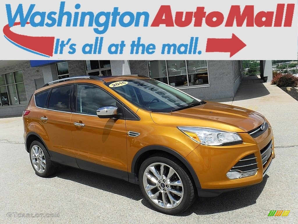 2016 Escape SE 4WD - Electric Spice Metallic / Medium Light Stone photo #1