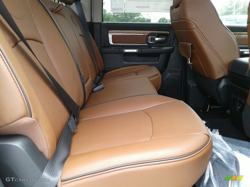 2018 2500 Laramie Longhorn Crew Cab 4x4 - Pearl White / Black/Cattle Tan photo #11