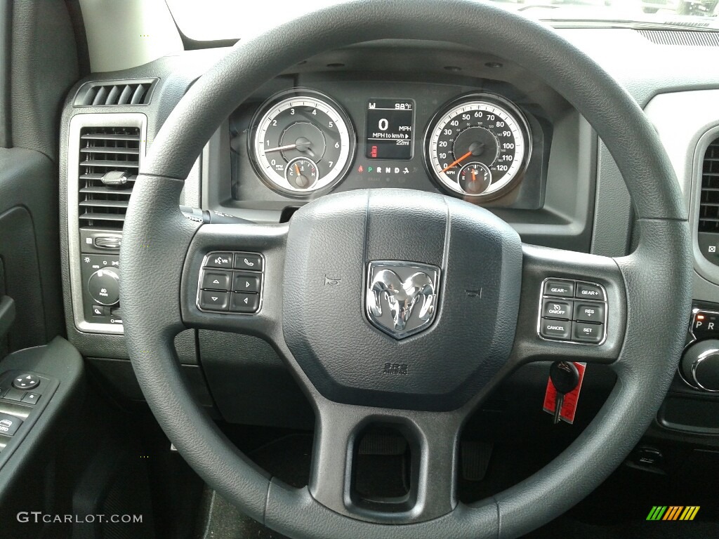 2018 1500 Express Crew Cab - Blue Streak Pearl / Black/Diesel Gray photo #14