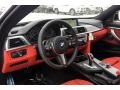 2019 BMW 4 Series Coral Red Interior Dashboard Photo