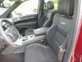 Front Seat of 2018 Grand Cherokee SRT 4x4