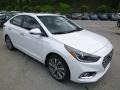 2018 Frost White Pearl Hyundai Accent Limited  photo #3