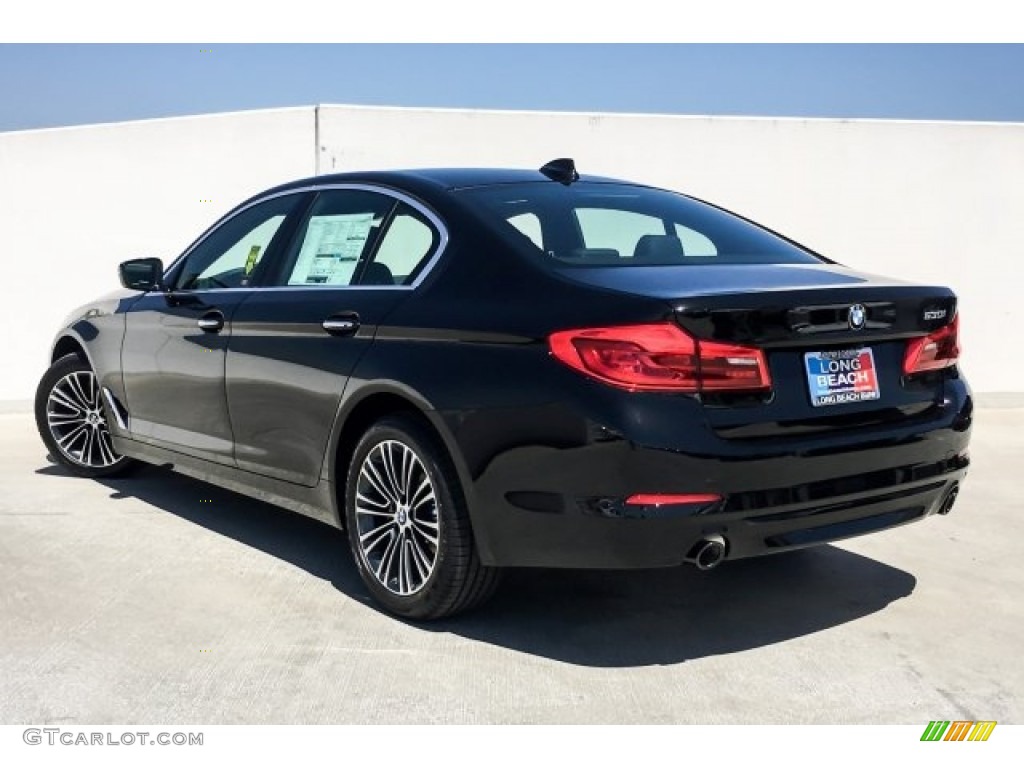 2018 5 Series 530i Sedan - Jet Black / Black photo #3