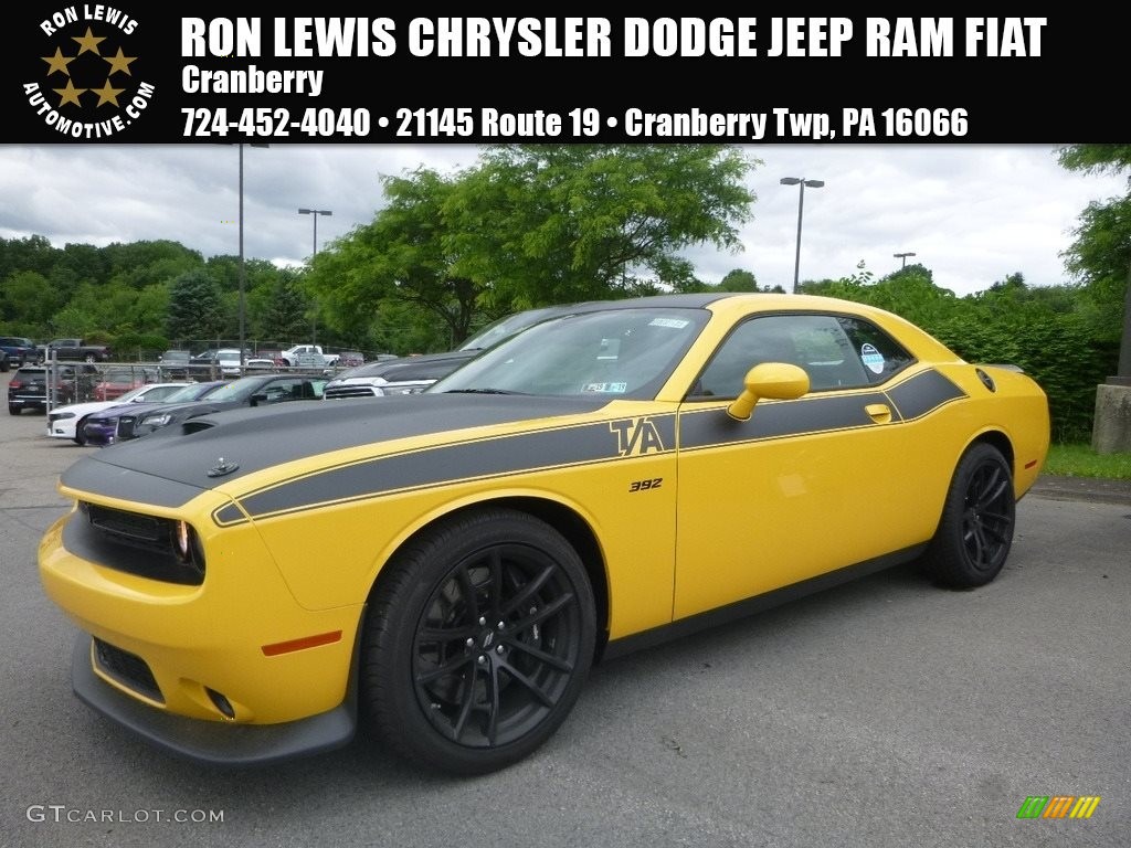 Yellow Jacket Dodge Challenger