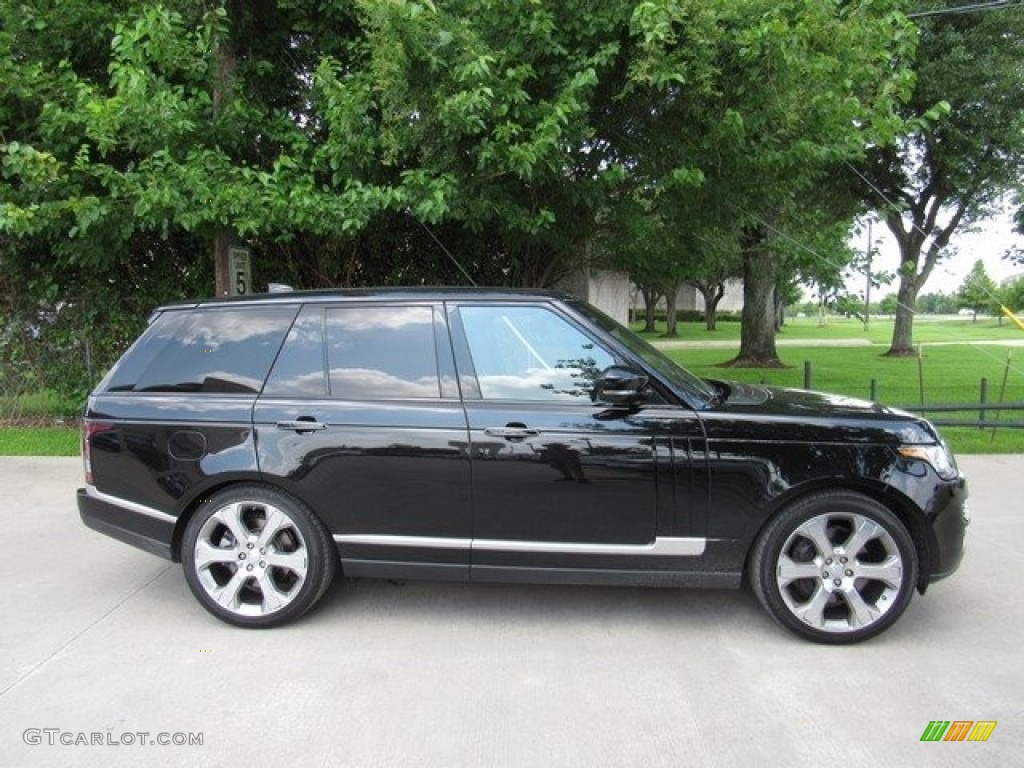 Narvik Black 2017 Land Rover Range Rover Autobiography Exterior Photo #127529113