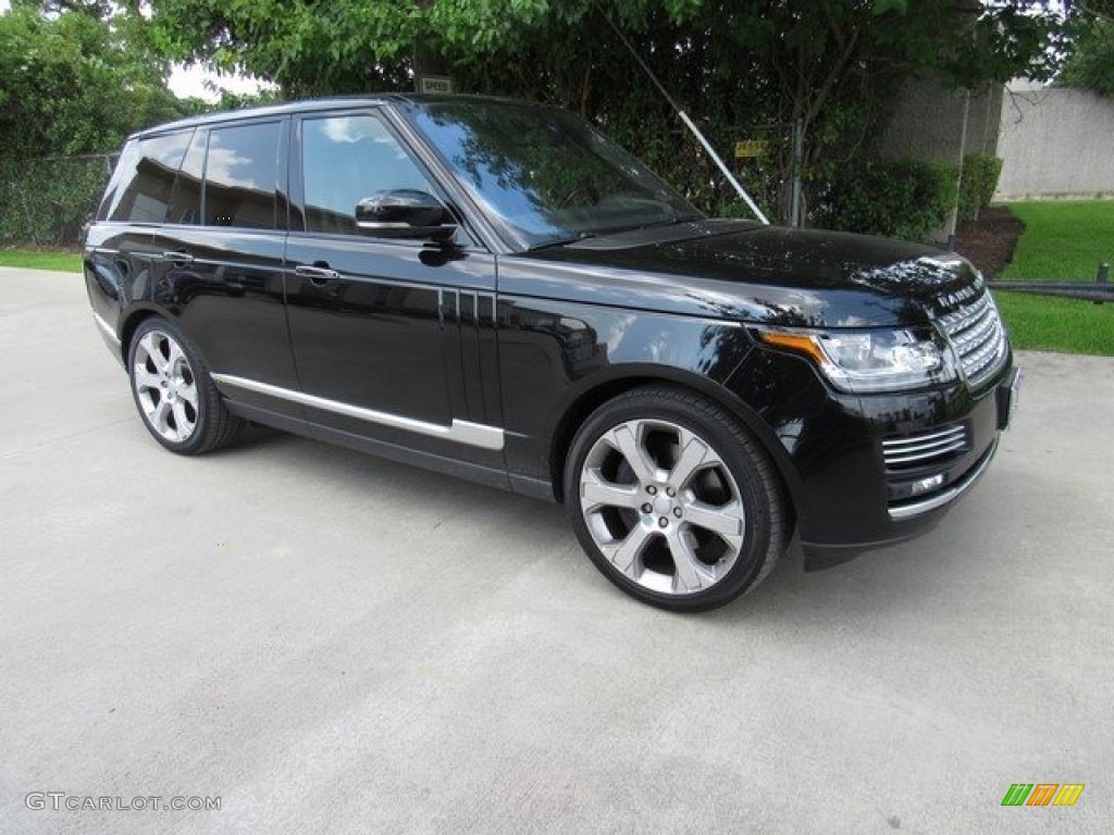 2017 Range Rover Autobiography - Narvik Black / Ebony/Ebony photo #10