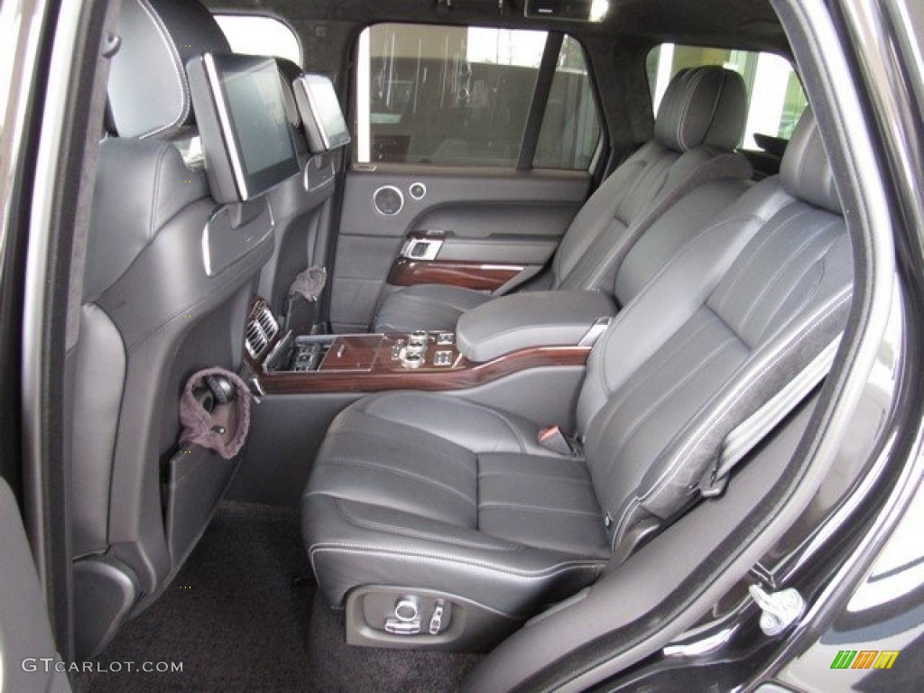 Ebony/Ebony Interior 2017 Land Rover Range Rover Autobiography Photo #127529250