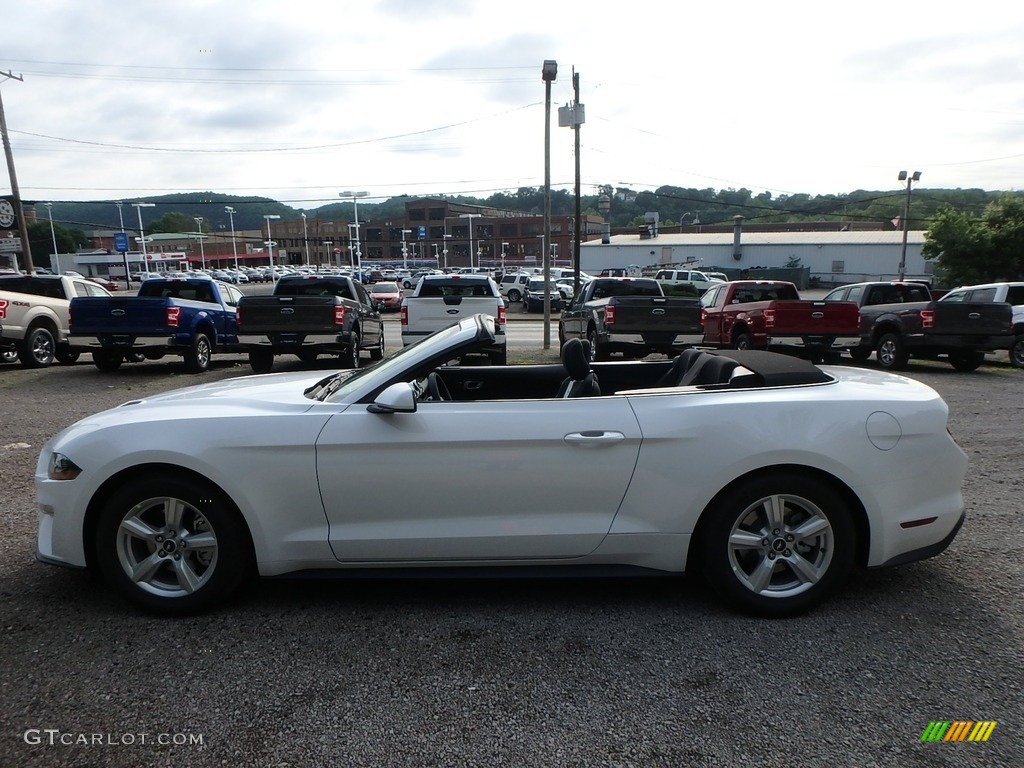2018 Mustang EcoBoost Convertible - Oxford White / Ebony photo #5